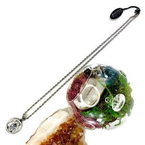 EdForce Stainless Steel St. Benedict Necklace